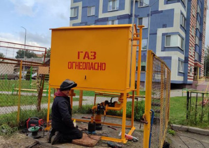 Замена ШРП в Пинске
