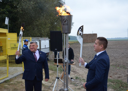 13 сентября в Жабинковском районе состоялся торжественный пуск газа для жителей деревень Грицевичи и Новые Дворы
