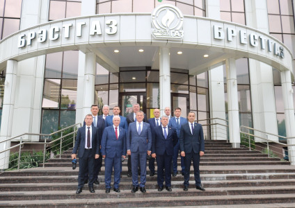 Делегация ООО «Газпром межрегионгаз» посетила УП «Брестоблгаз»