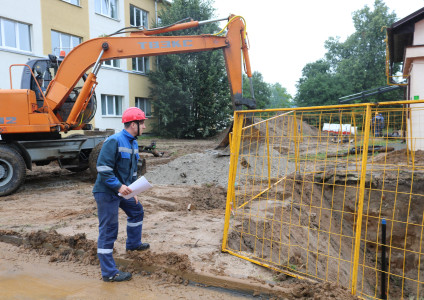 Модернизация газопровода в Бресте на ул. Солнечной