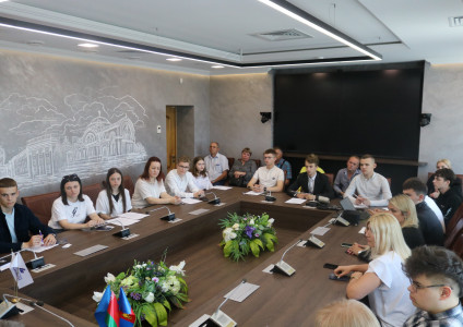 В УП «Брестоблгаз» прошла встреча с абитуриентами, поступающими в БрГТУ по целевым направлениям предприятия