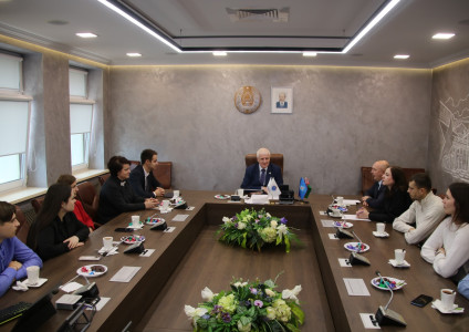 Встреча с молодыми специалистами, которые трудоустроились в УП «Брестоблгаз» в текущем году