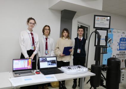 Получен патент на разработку учащихся инженерного класса СШ №20 г. Бреста, которая реализована при поддержке УП «Брестоблгаз»