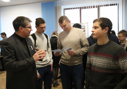 Представители предприятия «Брестоблгаз» приняли участие в ярмарке целевой подготовки в БрГТУ