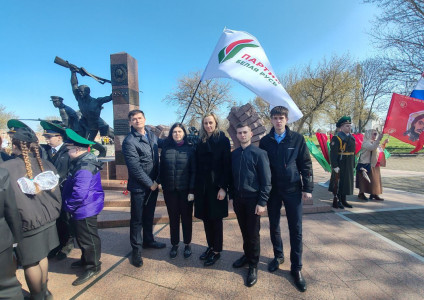 "Выстрел памяти", работники аппарата управления "Брестоблгаз" почтили павших защитников Родины