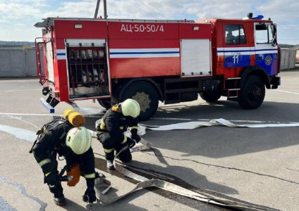На  учениях в СПУ «Доманово» отработаны действия персонала филиала при возникновении пожара