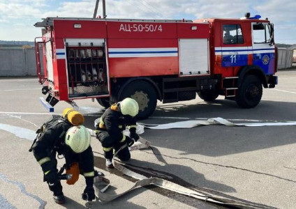 На вучэннях у СПУ "Даманава" адпрацаваны дзеянні персаналу філіяла пры ўзнікненні пажару