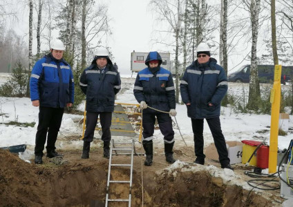 Газификация агрогородка Лысково в Пружанском районе