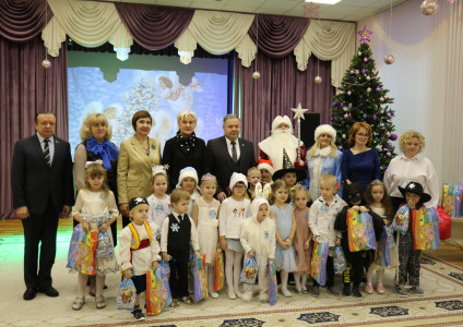 Подарки от УП «Брестоблгаз» в ходе акции «Наши дети» получили воспитанники детского сада №7 г. Бреста