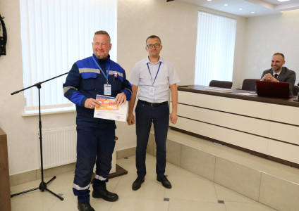 Победители в номинациях конкурса на звание «Лучшая бригада по техобслуживанию ГРП, ШРП» среди подразделений УП «Брестоблгаз»