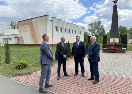 Делегация РУП «Белгазтехника» посетила филиал «Прочих видов деятельности» с целью обмена опытом