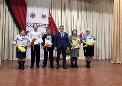 Чествование тружеников СПУ «Доманово»