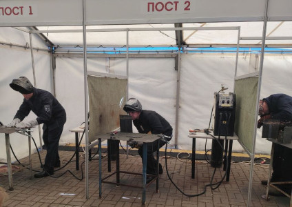 Представители УП «Брестоблгаз» подтвердили свой высокий класс на ХХI Конкурсе сварщиков Беларуси