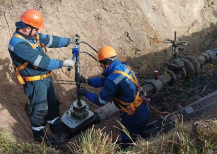 В агрогородках Хомск и Кабаки выполнены работы на газопроводах высокого давления