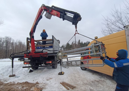 Работы на объектах газораспределительной системы в Лунинецком районе