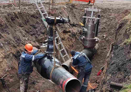 Работы по объекту «Реконструкция системы газоснабжения по ул. Притыцкого в г. Барановичи».
