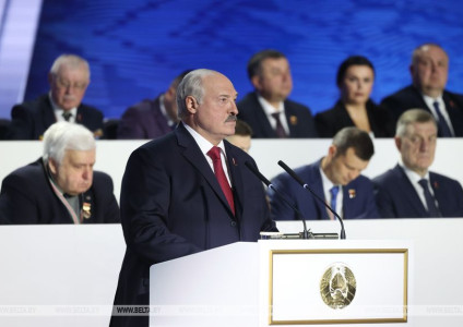 Выступление Президента Беларуси на заседании седьмого Всебелорусского народного собрания
