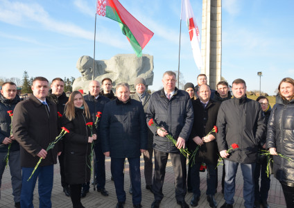 Представители УП «Брестоблгаз» приняли участие в торжественных мероприятиях в Брестской крепости