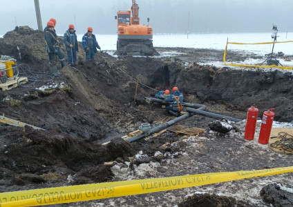 Газификация агрогородка Люсино в Ганцевичском районе