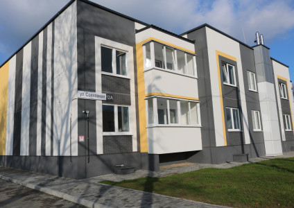 В Доманово открыт 8-квартирный жилой дом для работников сельхозпредприятия