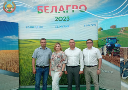 Представители УП «Брестоблгаз» принимают участие в международной выставке «Белагро-2023» в Минске