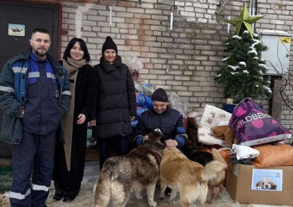 Барановичские газовики провели акцию помощи безнадзорным животным