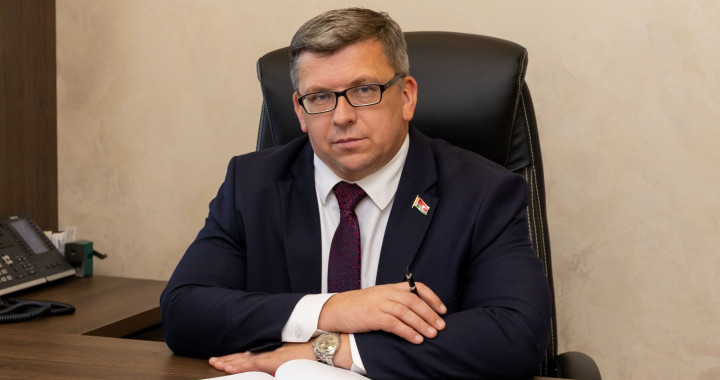 Поздравление генерального директора УП «Брестоблгаз» Дмитрия Шавловского с профессиональным праздником
