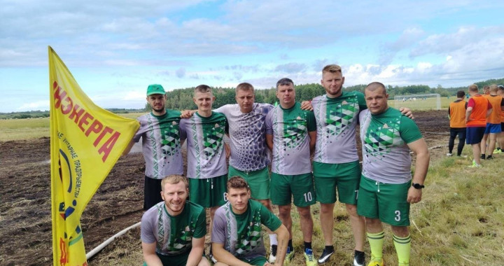 Команда ТПУ «Березовское» – 5-кратный чемпион республиканского турнира по футболу на болоте